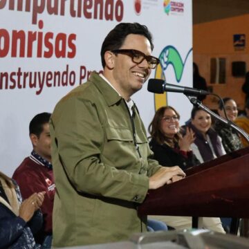 DESTACA RODRIGO REYES COMPROMISO DE LA 4T CON EL BIENESTAR DE LAS FAMILIAS EN LA COMUNIDAD LA PIMIENTA