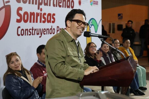 DESTACA RODRIGO REYES COMPROMISO DE LA 4T CON EL BIENESTAR DE LAS FAMILIAS EN LA COMUNIDAD LA PIMIENTA