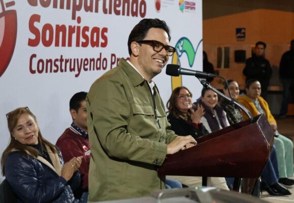 DESTACA RODRIGO REYES COMPROMISO DE LA 4T CON EL BIENESTAR DE LAS FAMILIAS EN LA COMUNIDAD LA PIMIENTA