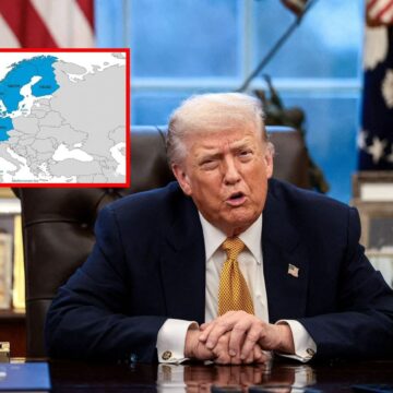 DONALD TRUMP AMENAZA CON ARANCELES A OCHO PAÍSES DE EUROPA PARA PRESIONAR COMPRA DE GROENLANDIA DONALD TRUMP AMENAZA CON ARANCELES A OCHO PAÍSES DE EUROPA PARA PRESIONAR COMPRA DE GROENLANDIA