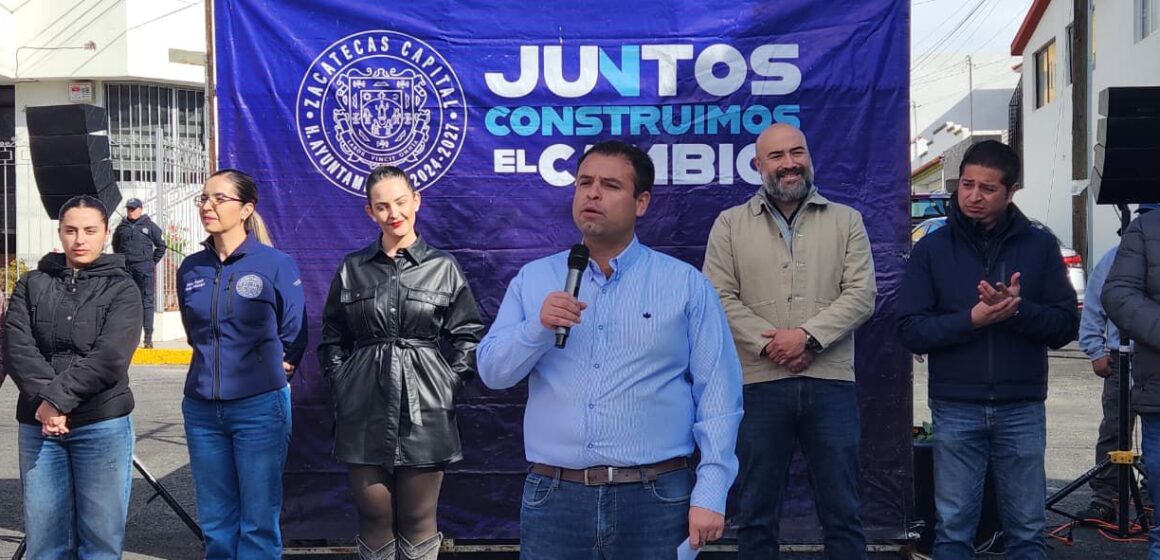 ENTREGA AYUNTAMIENTO DE ZACATECAS OBRA DE REENCARPETAMIENTO EN COLONIAS HIDRÁULICA Y AGRONÓMICA II