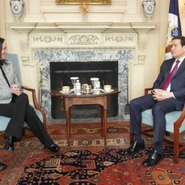 MACHADO SE REUNIÓ CON RUBIO EN WASHINGTON Y DIJO QUE LA OPOSICIÓN VENEZOLANA TIENE EL RESPALDO DE EE.UU.