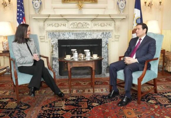 MACHADO SE REUNIÓ CON RUBIO EN WASHINGTON Y DIJO QUE LA OPOSICIÓN VENEZOLANA TIENE EL RESPALDO DE EE.UU. MACHADO SE REUNIÓ CON RUBIO EN WASHINGTON Y DIJO QUE LA OPOSICIÓN VENEZOLANA TIENE EL RESPALDO DE EE.UU.