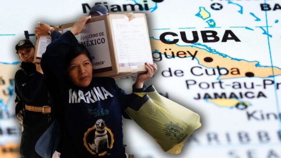 MÉXICO ENVÍA AYUDA HUMANITARIA A CUBA: CLAUDIA SHEINBAUM ALISTA CARGAMENTO DE ALIMENTOS