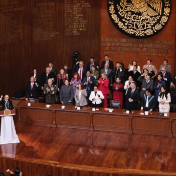 PARTICIPA GOBERNADOR DAVID MONREAL EN CEREMONIA DE 109 ANIVERSARIO DE LA CONSTITUCIÓN, QUE PRESIDENTA CLAUDIA SHEINBAUM REIVINDICA COMO LA EXPRESIÓN VIVA DEL PUEBLO