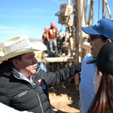 ANUNCIA GOBERNADOR DAVID MONREAL PERFORACIÓN DE 10 POZOS DE AGUA DURANTE 2026, AÑO DEL PROGRESO