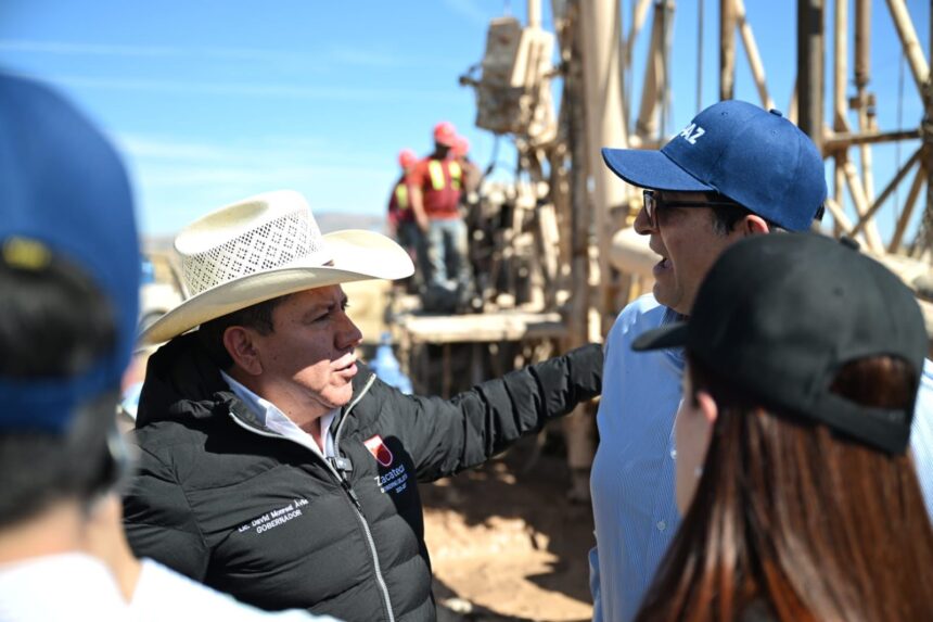 ANUNCIA GOBERNADOR DAVID MONREAL PERFORACIÓN DE 10 POZOS DE AGUA DURANTE 2026, AÑO DEL PROGRESO