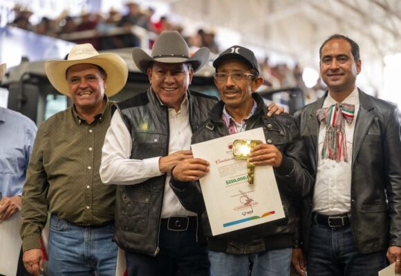 AVANZA CAMPO ZACATECANO CON INVERSIÓN CERCANA A 700 MILLONES DE PESOS, EN EL AÑO DEL PROGRESO