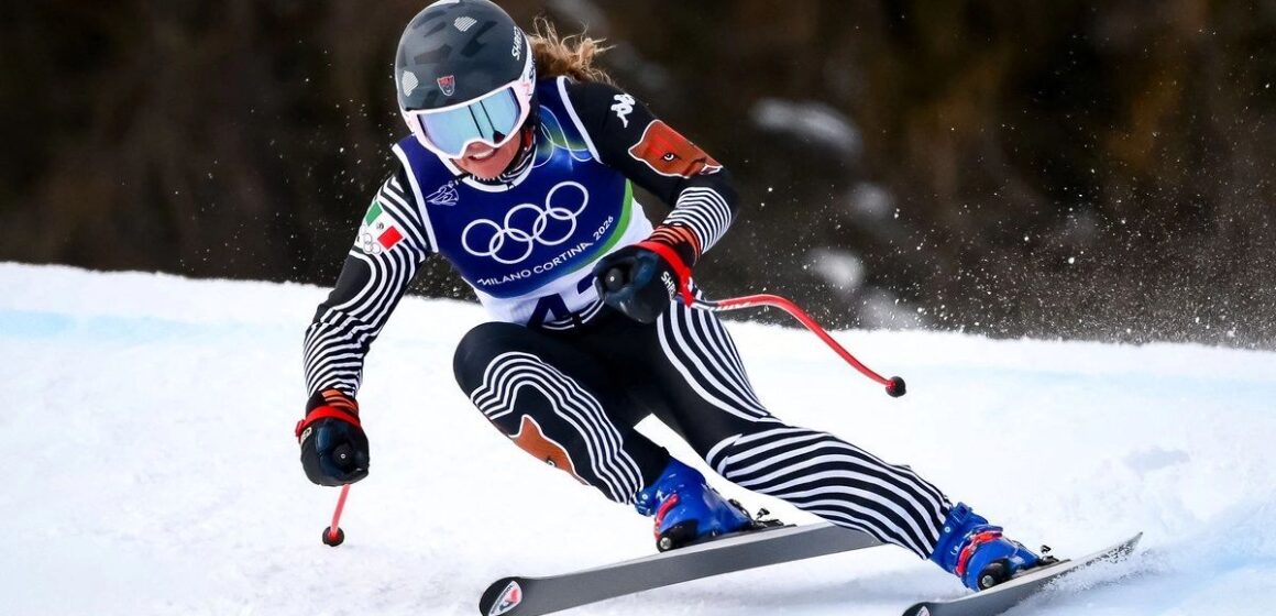LA ESQUIADORA MEXICANA SARAH SCHLEPER HACE HISTORIA EN MILÁN-CORTINA 2026