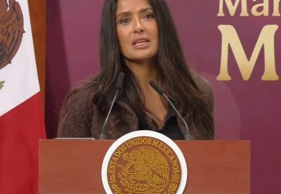 SALMA HAYEK HABLÓ SOBRE «INCENTIVOS PARA LA INDUSTRIA CINEMATOGRÁFICA»