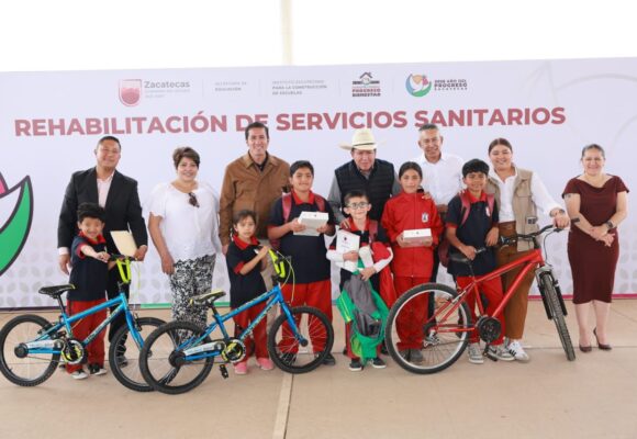 CON INVERSIÓN DE 1.7 MDP, GOBERNADOR DAVID MONREAL REHABILITA ESCUELA PRIMARIA EN LORETO