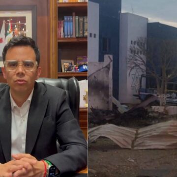 ATACAN CON COCHE BOMBA COMANDANCIA DE POLICÍA EN LUIS MOYA