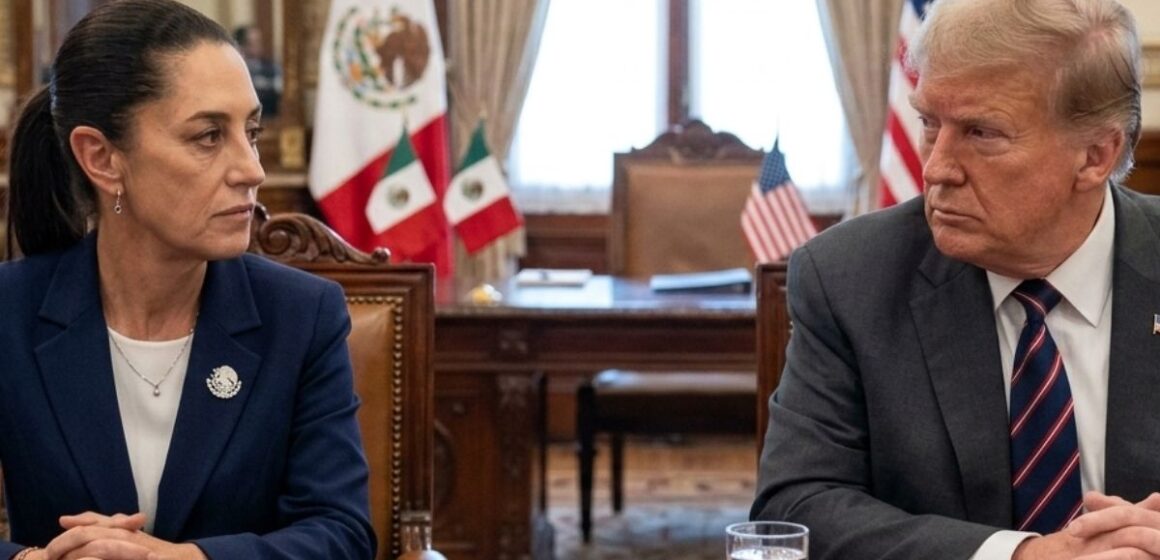 SHEINBAUM PIDE «CABEZA FRÍA»ANTE SEÑALAMIENTOS DE TRUMP