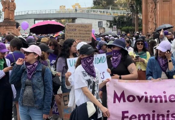 MILES PARTICIPAN EN LA MARCHA 8M EN ZACATECAS; SE CUMPLEN 10 AÑOS DE LA MOVILIZACIÓN