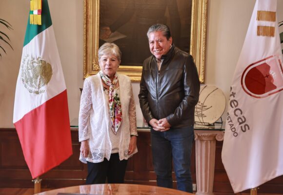 FORTALECE GOBERNADOR DAVID MONREAL COORDINACIÓN CON GOBIERNO DE MÉXICO PARA IMPULSAR MINERÍA RESPONSABLE Y PROYECTOS DE AGUA