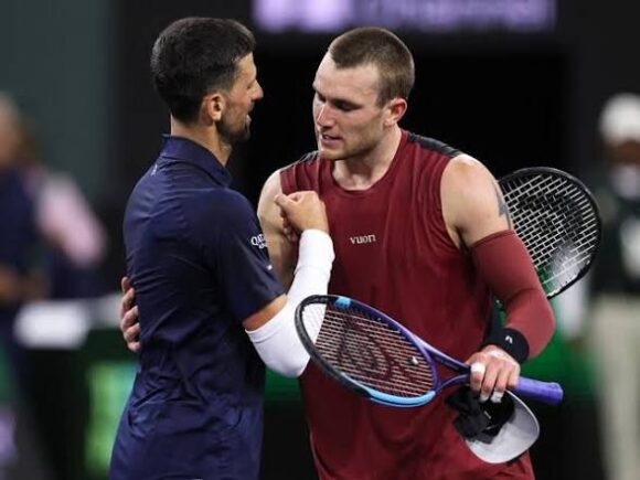 DJOKOVIC CAE ELIMINADO ANTE DRAPER EN OCTAVOS DE FINAL DE INDIAN WELLS