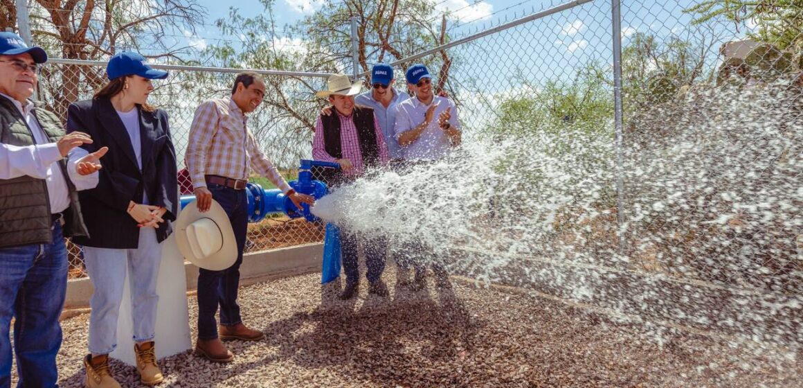 CON 14 POZOS Y LA INCORPORACIÓN DE 238 L/SEG, ES GOBERNADOR DAVID MONREAL QUIEN HA DOTADO MÁS AGUA A ZACATECAS