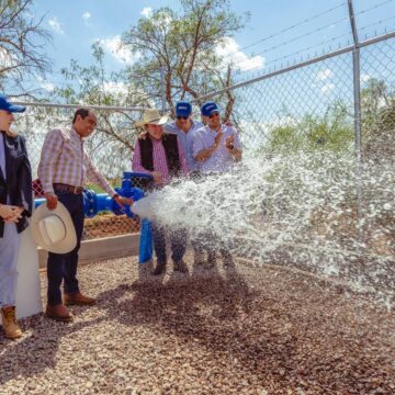 CON 14 POZOS Y LA INCORPORACIÓN DE 238 L/SEG, ES GOBERNADOR DAVID MONREAL QUIEN HA DOTADO MÁS AGUA A ZACATECAS