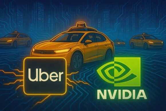 UBER Y NVIDIA LANZARÁN ROBOTAXIS CON INTELIGENCIA ARTIFICIAL A PARTIR DE 2027
