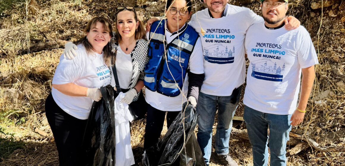 REFUERZAN AYUNTAMIENTO DE ZACATECAS Y CONAGUA SANEAMIENTO DE ARROYOS EN EL MUNICIPIO
