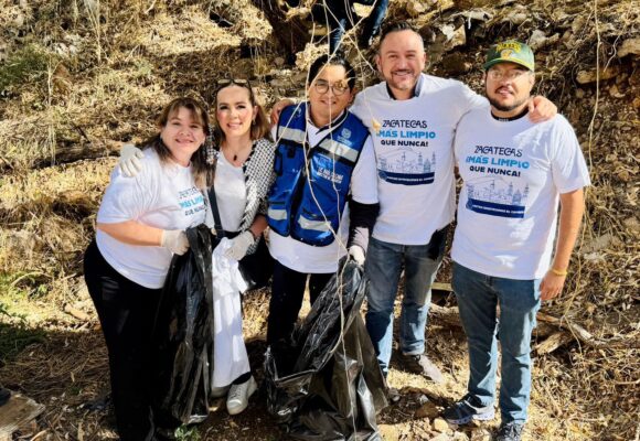REFUERZAN AYUNTAMIENTO DE ZACATECAS Y CONAGUA SANEAMIENTO DE ARROYOS EN EL MUNICIPIO