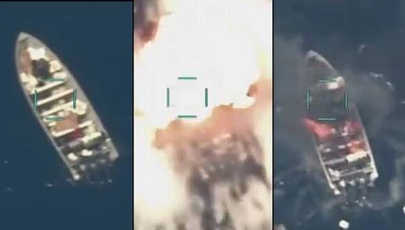 EE.UU. ATACA UNA NUEVA LANCHA EN EL CARIBE Y MATA A CUATRO TRIPULANTES EE.UU. ATACA UNA NUEVA LANCHA EN EL CARIBE Y MATA A CUATRO TRIPULANTES