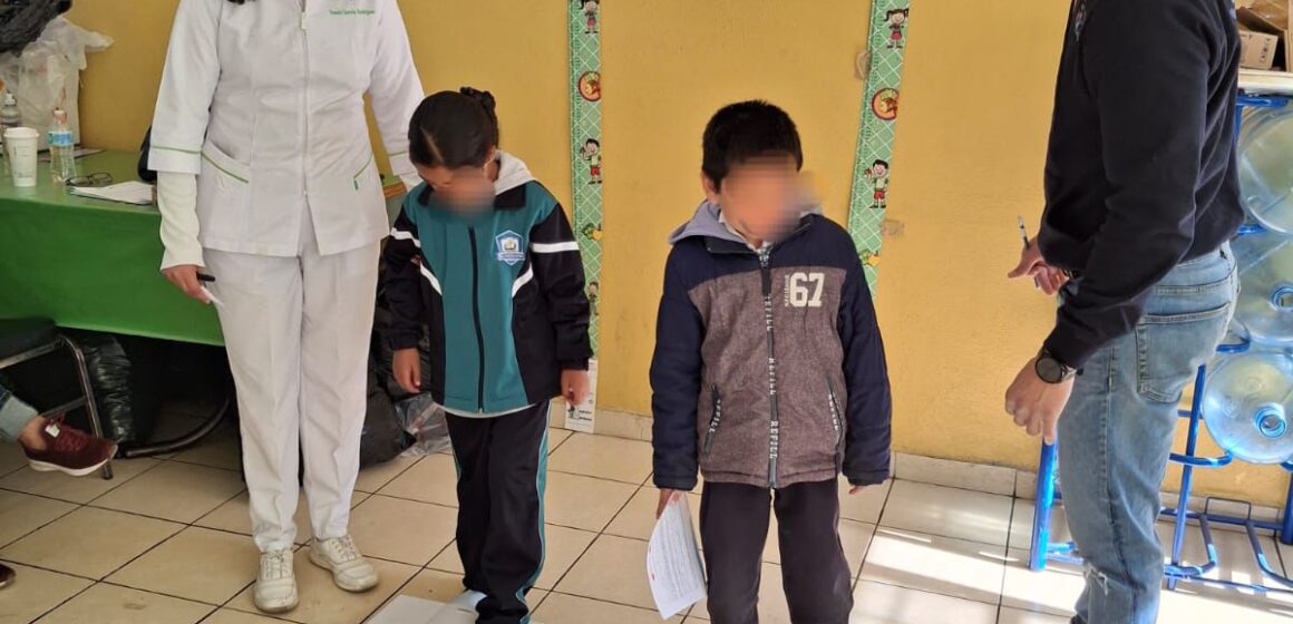 REALIZA DIF CAPITAL EVALUACIONES PARA MEJORAR LA SALUD ALIMENTARIA DE NIÑAS Y NIÑOS EN LA CAPITAL