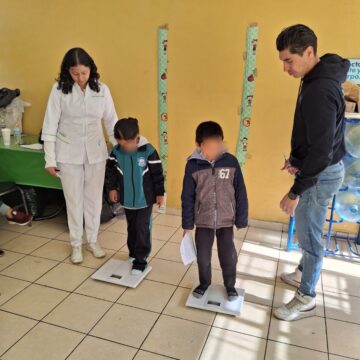 REALIZA DIF CAPITAL EVALUACIONES PARA MEJORAR LA SALUD ALIMENTARIA DE NIÑAS Y NIÑOS EN LA CAPITAL