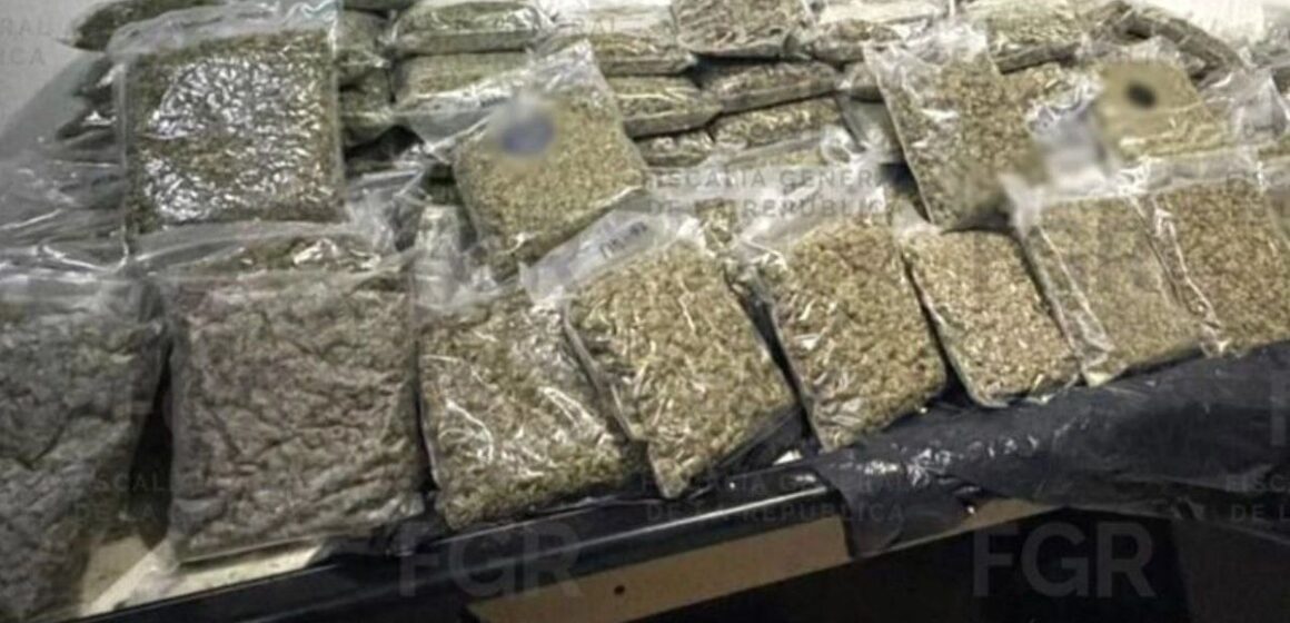 VINCULAN A TRES POR POSESIÓN DE MÁS DE 100 KILOS DE MARIGUANA EN LA GAM