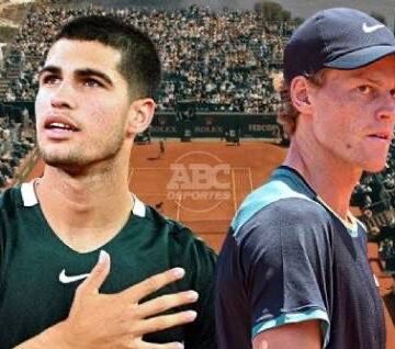 ALCARAZ Y SINNER AVANZAN A CUARTOS DE FINAL EN TORNEO DE MONTECARLO