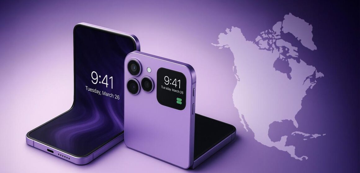 APPLE DOMINARÁ EL 46% DEL MERCADO DE TELÉFONOS PLEGABLES EN NORTEAMÉRICA
