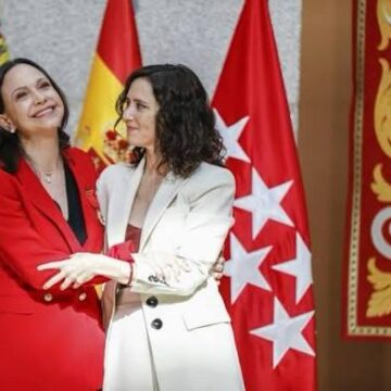 MARÍA CORINA MACHADO PROCLAMA EN MADRID EL INICIO DEL REGRESO A VENEZUELA