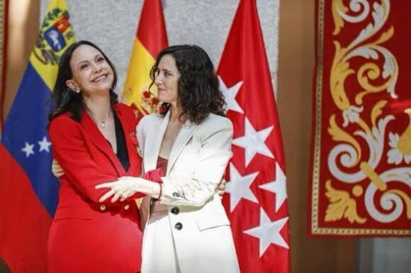 MARÍA CORINA MACHADO PROCLAMA EN MADRID EL INICIO DEL REGRESO A VENEZUELA MARÍA CORINA MACHADO PROCLAMA EN MADRID EL INICIO DEL REGRESO A VENEZUELA