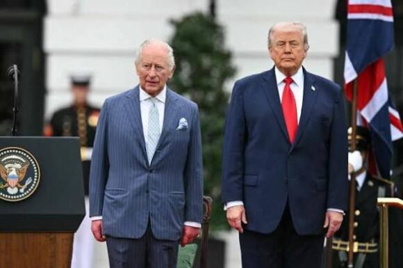 TRUMP DA LA BIENVENIDA AL «FANTÁSTICO» REY CARLOS III, QUE COMIENZA SU VISITA DE ESTADO A EEUU TRUMP DA LA BIENVENIDA AL «FANTÁSTICO» REY CARLOS III, QUE COMIENZA SU VISITA DE ESTADO A EEUU