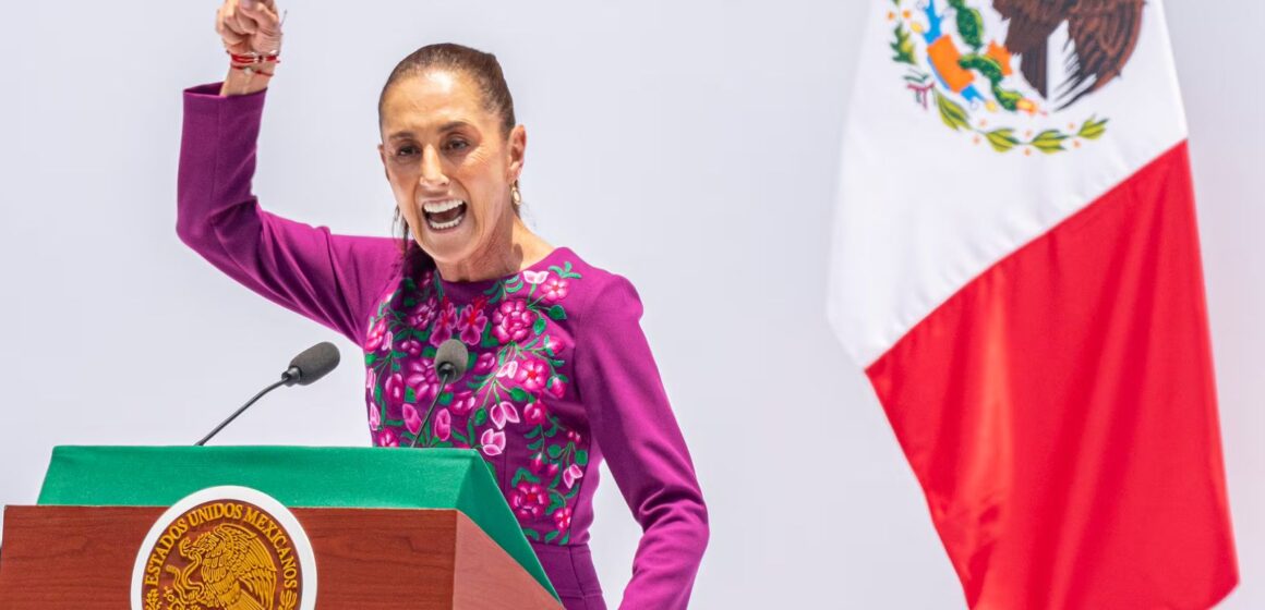 SHEINBAUM SUBE EL TONO CONTRA ESTADOS UNIDOS SHEINBAUM SUBE EL TONO CONTRA ESTADOS UNIDOS