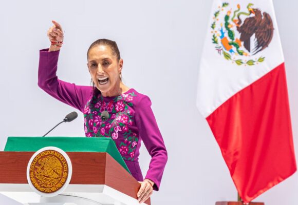 SHEINBAUM SUBE EL TONO CONTRA ESTADOS UNIDOS SHEINBAUM SUBE EL TONO CONTRA ESTADOS UNIDOS