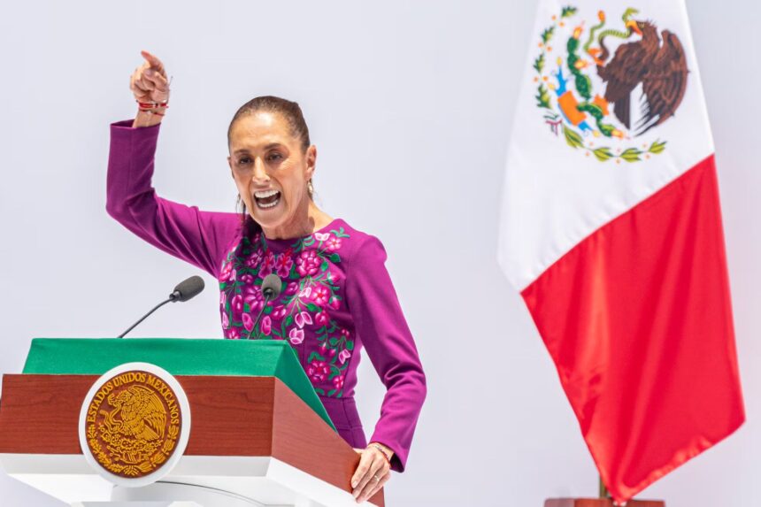 SHEINBAUM SUBE EL TONO CONTRA ESTADOS UNIDOS