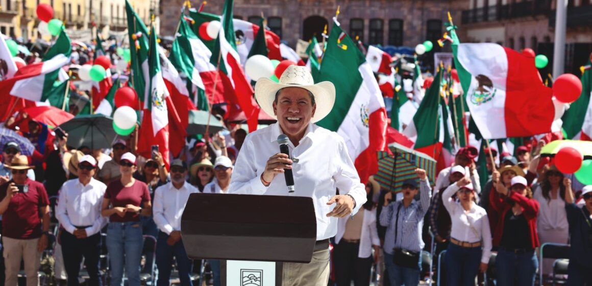 REIVINDICA GOBERNADOR DAVID MONREAL COMPROMISO CON LA SOBERANÍA Y PACIFICACIÓN CON LA PRESIDENTA CSP REIVINDICA GOBERNADOR DAVID MONREAL COMPROMISO CON LA SOBERANÍA Y PACIFICACIÓN CON LA PRESIDENTA CSP