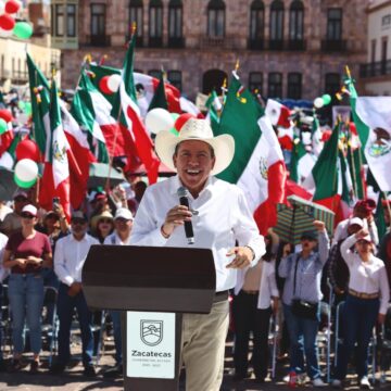 REIVINDICA GOBERNADOR DAVID MONREAL COMPROMISO CON LA SOBERANÍA Y PACIFICACIÓN CON LA PRESIDENTA CSP