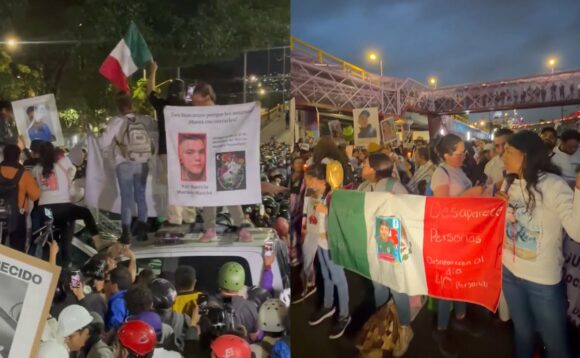 ENTRE EMPUJONES E INSULTOS, CÉSAR CRAVIOTO HUYE DE DIÁLOGO CON COLECTIVOS DE BÚSQUEDA ENTRE EMPUJONES E INSULTOS, CÉSAR CRAVIOTO HUYE DE DIÁLOGO CON COLECTIVOS DE BÚSQUEDA