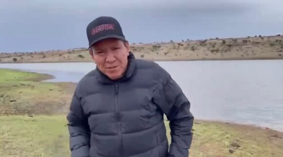 SUPERVISA GOBERNADOR DAVID MONREAL PRESAS DE ZACATECAS; SE PRONOSTICA BUEN CICLO AGRÍCOLA