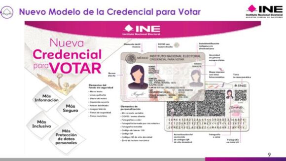 INE PRESENTA NUEVA CREDENCIAL CON 25 MEDIDAS DE SEGURIDAD E INCLUSIÓN