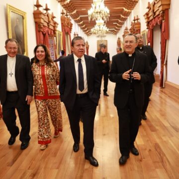 SOSTIENE GOBERNADOR DAVID MONREAL REUNIÓN CON NUNCIO APOSTÓLICO EN MÉXICO, JOSEPH SPITERI SOSTIENE GOBERNADOR DAVID MONREAL REUNIÓN CON NUNCIO APOSTÓLICO EN MÉXICO, JOSEPH SPITERI