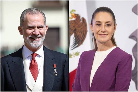 SHEINBAUM CONFIRMA QUE RECIBIRÁ AL REY FELIPE DE ESPAÑA EL 25 DE JUNIO EN CDMX SHEINBAUM CONFIRMA QUE RECIBIRÁ AL REY FELIPE DE ESPAÑA EL 25 DE JUNIO EN CDMX