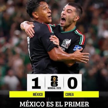 MUNDIAL 2026: MÉXICO VENCE A COREA DEL SUR Y CLASIFICA A 16VOS DE FINAL MUNDIAL 2026: MÉXICO VENCE A COREA DEL SUR Y CLASIFICA A 16VOS DE FINAL