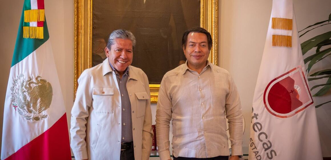 GOBERNADOR DAVID MONREAL Y SECRETARIO DE EDUCACIÓN MARIO DELGADO, SE REÚNEN PARA RESOLVER Y APOYAR A MAESTROS DE ZACATECAS