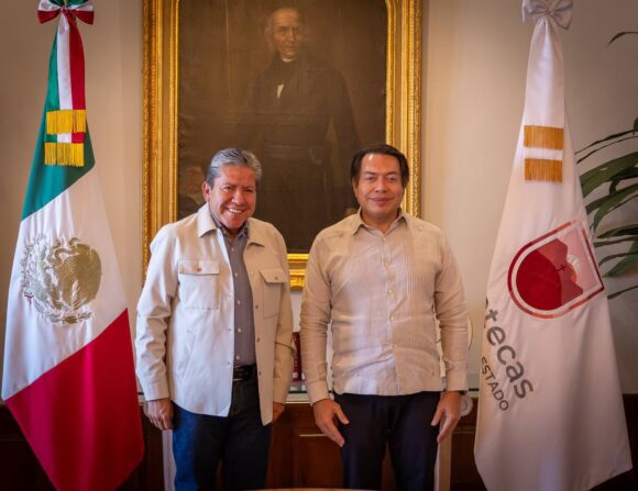 GOBERNADOR DAVID MONREAL Y SECRETARIO DE EDUCACIÓN MARIO DELGADO, SE REÚNEN PARA RESOLVER Y APOYAR A MAESTROS DE ZACATECAS
