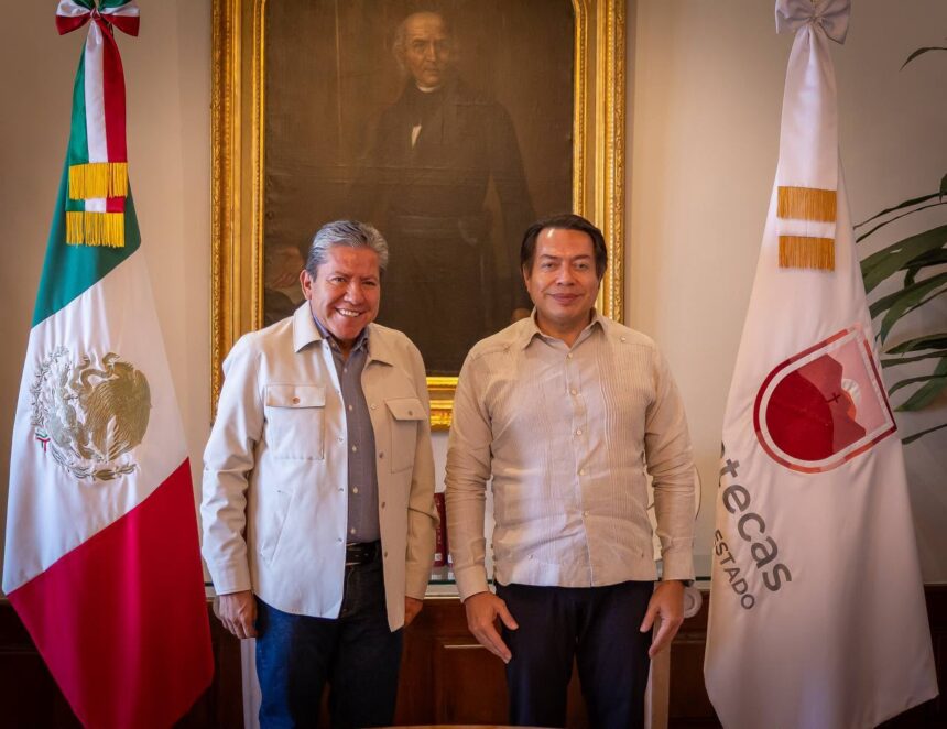 GOBERNADOR DAVID MONREAL Y SECRETARIO DE EDUCACIÓN MARIO DELGADO, SE REÚNEN PARA RESOLVER Y APOYAR A MAESTROS DE ZACATECAS