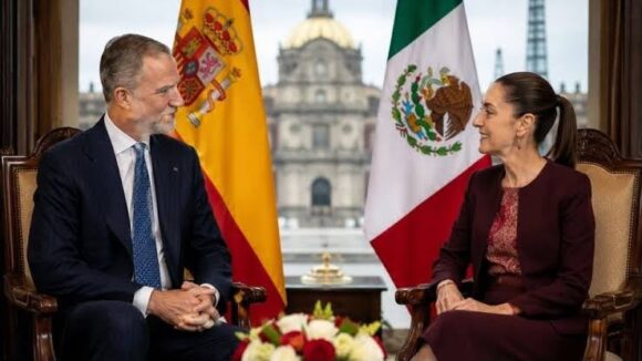 SE REÚNEN CLAUDIA SHEINBAUM Y EL REY FELIPE VI DE ESPAÑA EN PALACIO NACIONAL SE REÚNEN CLAUDIA SHEINBAUM Y EL REY FELIPE VI DE ESPAÑA EN PALACIO NACIONAL