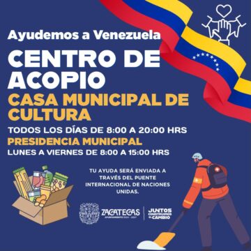 PROTECCIÓN CIVIL DE ZACATECAS SE SUMA A MISIÓN INTERNACIONAL DE RESCATE EN VENEZUELA PROTECCIÓN CIVIL DE ZACATECAS SE SUMA A MISIÓN INTERNACIONAL DE RESCATE EN VENEZUELA
